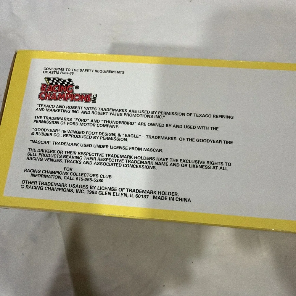 Ernie Irvin # 28 Mac Tools Promo‎  Texaco Havoline NASCAR Collectable Vintage 94